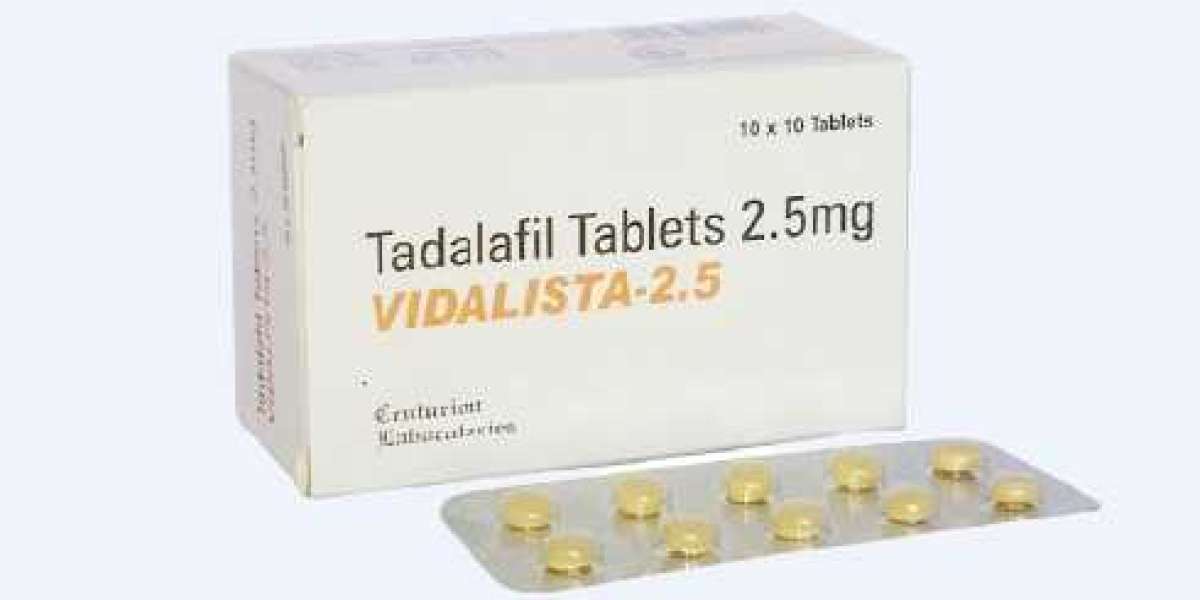 Vidalista 2.5 - The Best Erectile Dysfunction Treatment
