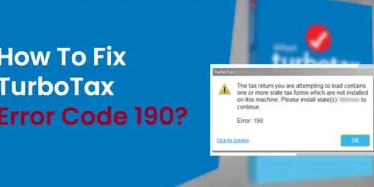 What is TurboTax Error 190?
