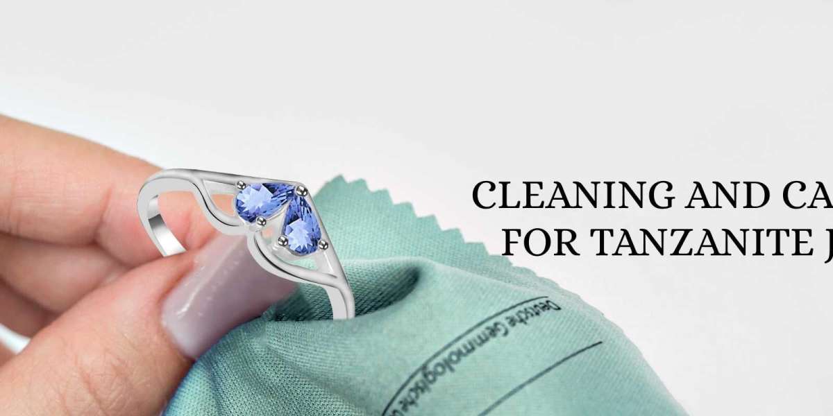 How to Clean & Take Care of Your Tanzanite Jewelry?